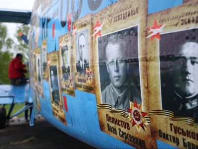 ДОСААФ поднял в небо над Владимиром «Бессмертную эскадрилью»