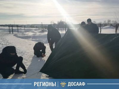 В Целинной школе прошёл военно-спортивный «Рубеж»