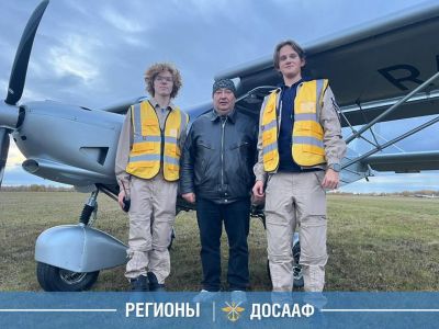 На аэродроме Малино первое самостоятельное пилотирование выполняют воспитанники школы «Юный пилот».