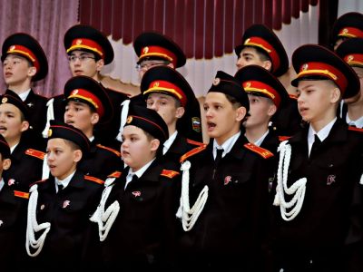 Церемония награждения в честь 290-й годовщины кадетского образования в России