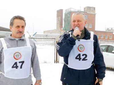 Калининградский снегопад не помешал марш-броску