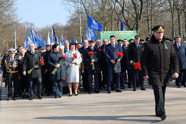 В Калининграде торжественно отметили 78-ю годовщину штурма Кенигсберга