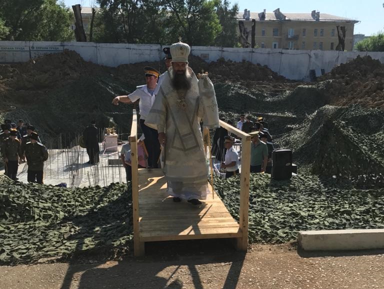 ДОСААФ начало сбор пожертвований на возведение православного храма в Уссурийске