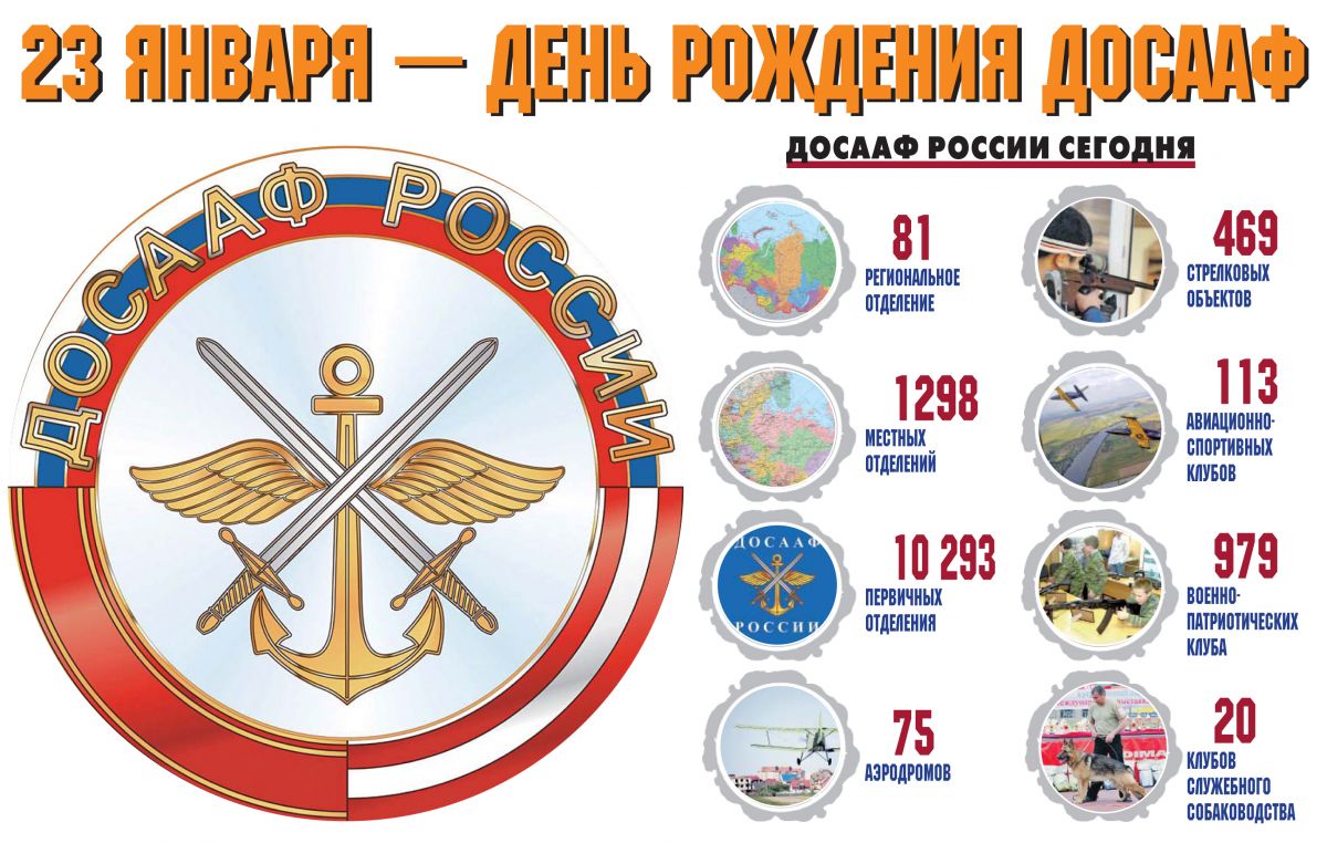 Поздравление председателя ДОСААФ России А.Колмакова с 92-летием оборонного общества