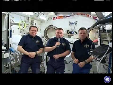 ДОСААФ РОССИИ Поздравление Юнармейцев с Международной космической станции
