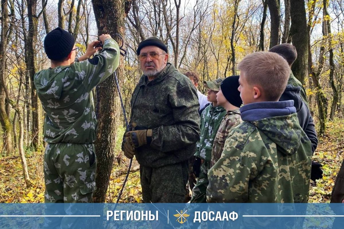 Тренировочный выход ПВСК «Стражи Отчизны» в Томузловском лесу