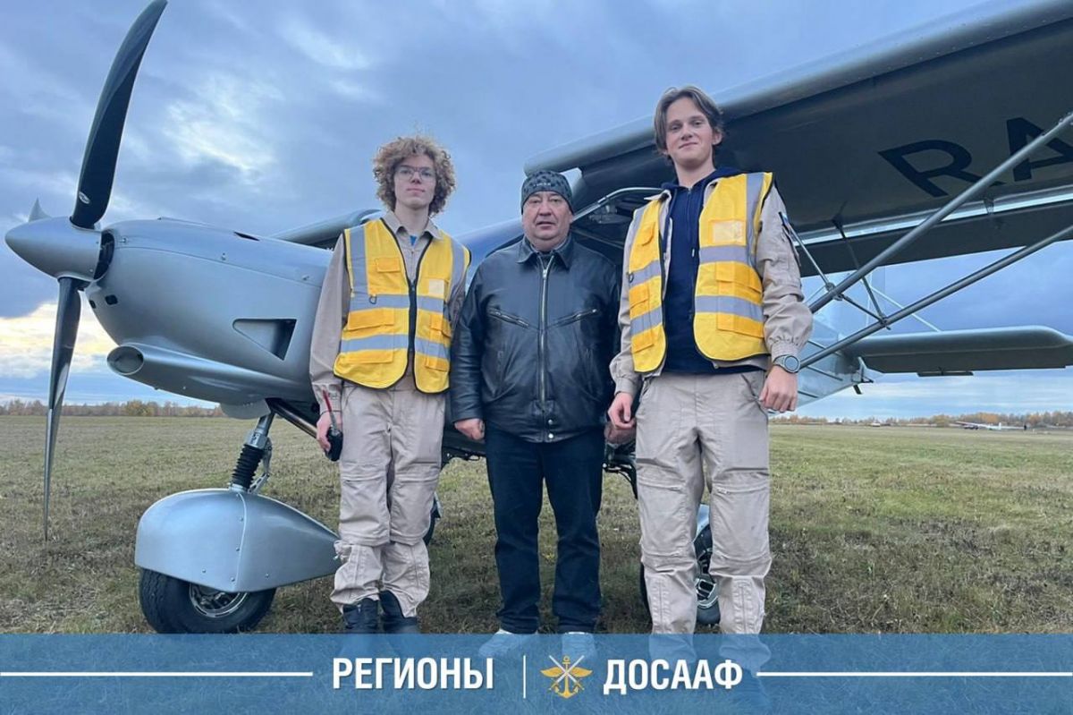 На аэродроме Малино первое самостоятельное пилотирование выполняют воспитанники школы «Юный пилот».