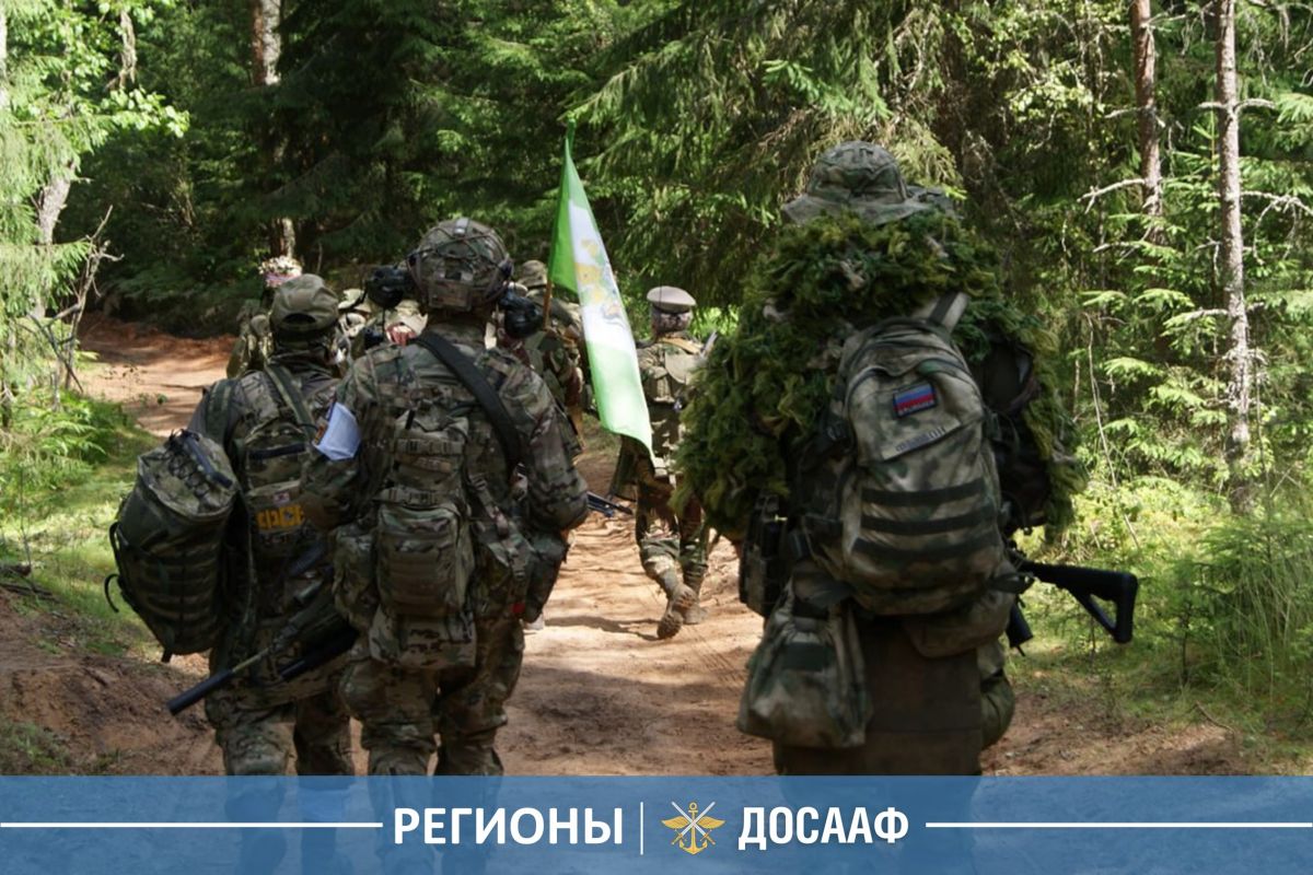 ДОСААФ провел масштабную страйкбольную игру в Ленинградской области