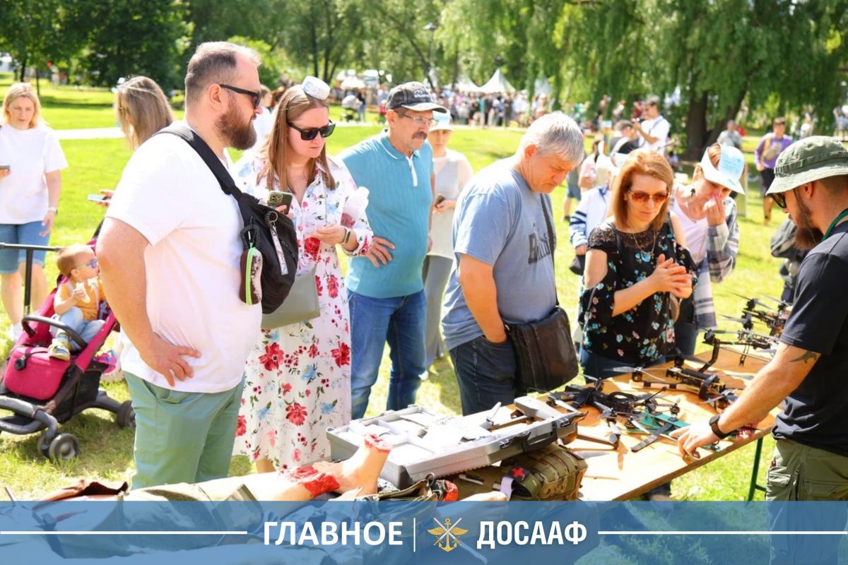 ДОСААФ России на фестивале «Сабантуй»: военная история и современные технологии!