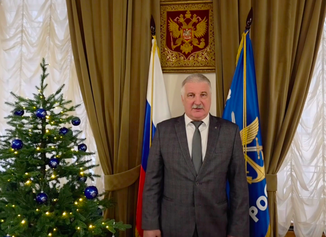 Денис Добряков поздравил активистов ДОСААФ России с Новым годом