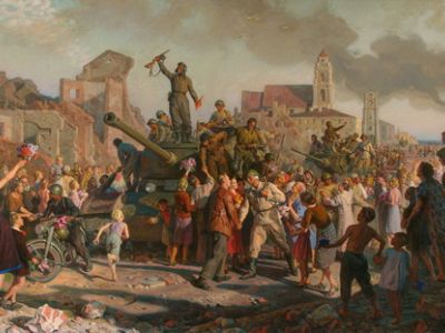 День освобождения Минска от немецко-фашистских захватчиков (1944 г.).