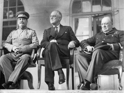 Тегеранская конференция СССР - Великобритания - США