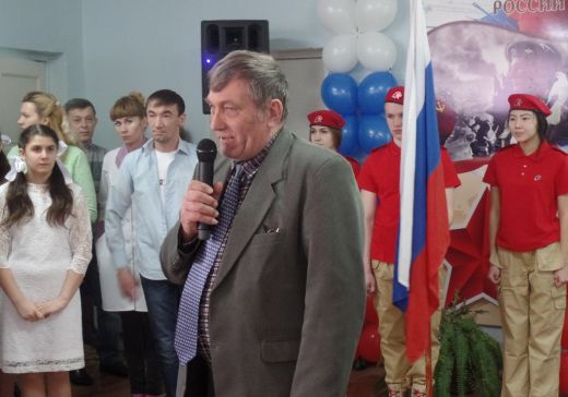 В астраханской школе создан зал патриотов России