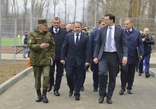 Председатель ДОСААФ России побывал в Нижегородском кадетском корпусе