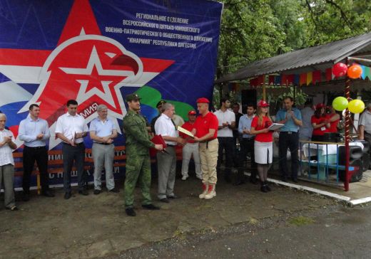Дагестанский лагерь «Планета» принимает юнармейцев