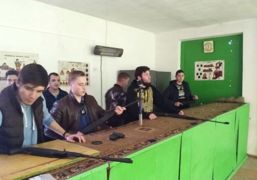 На один день «в армию» отправились курсанты ДОСААФ Старого Крыма