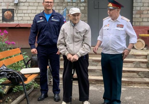 Век исполнился фронтовику