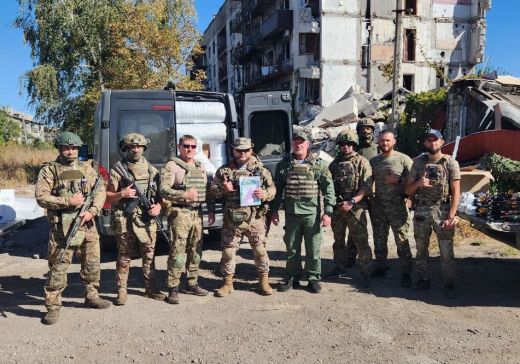 Самарцы проведали земляков в зоне СВО