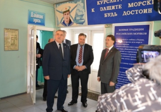 Губернатор Воронежской области побывал в водолазной школе ДОСААФ