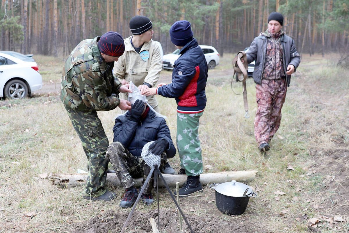 Военно-полевой сбор юных патриотов Моршанска