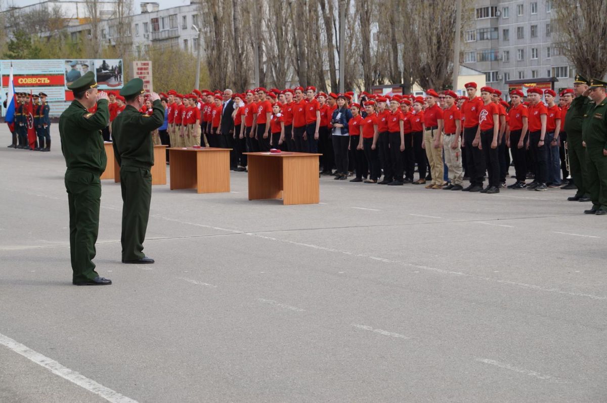 Пополнение в рядах «Юнармии» Саратовской области