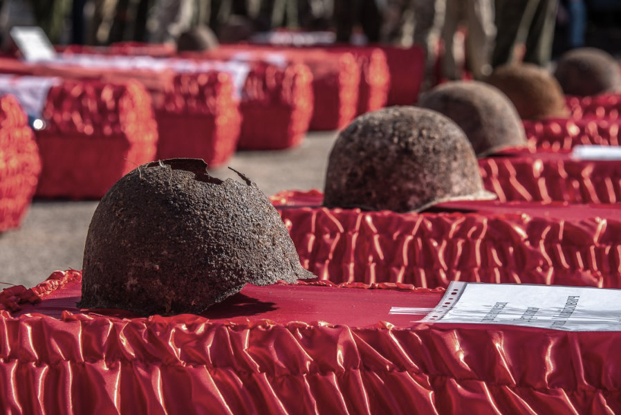 В Севастополе перезахоронили останки 353 защитников города