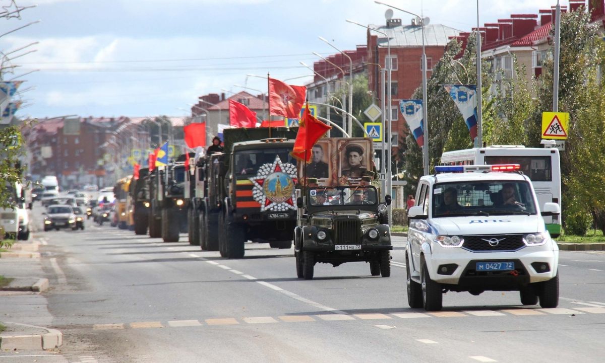 «Бессмертный автополк» в Заводоуковске и Ишиме