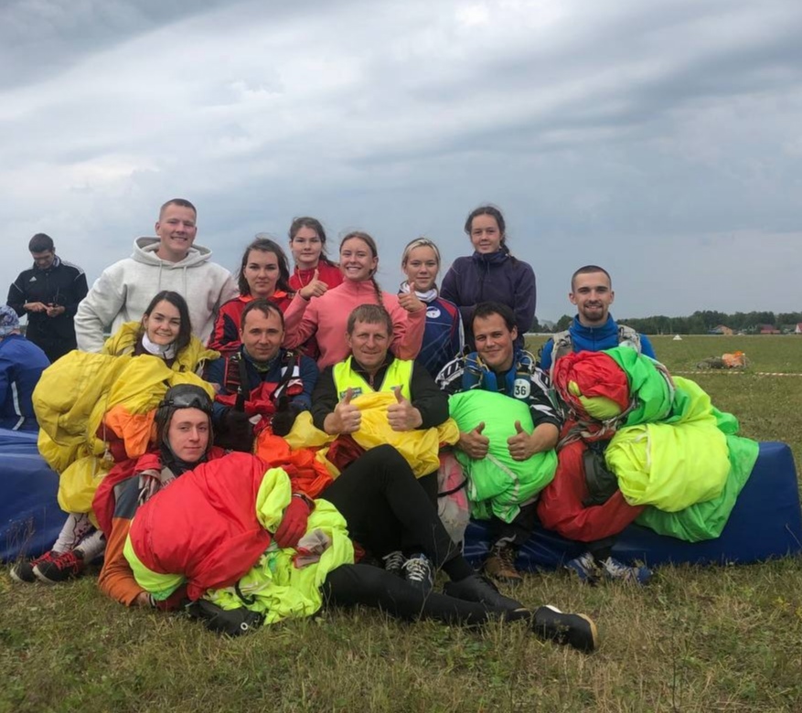 В Читу спортсмены-парашютисты вернулись с наградами
