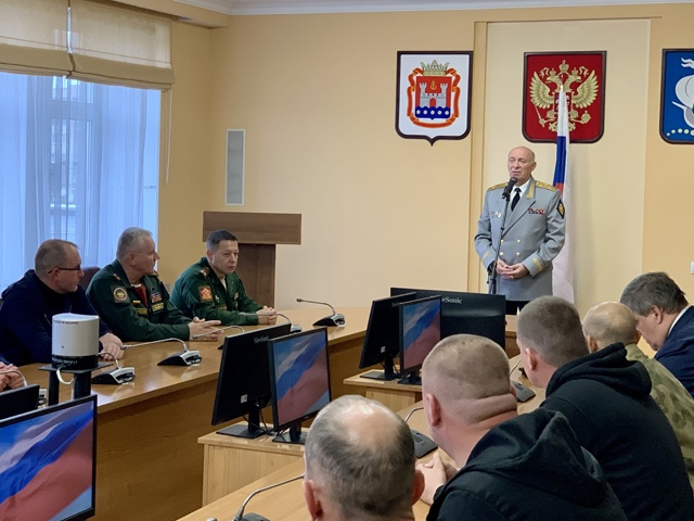 Калининград: мобилизованных горожан проводили к месту службы