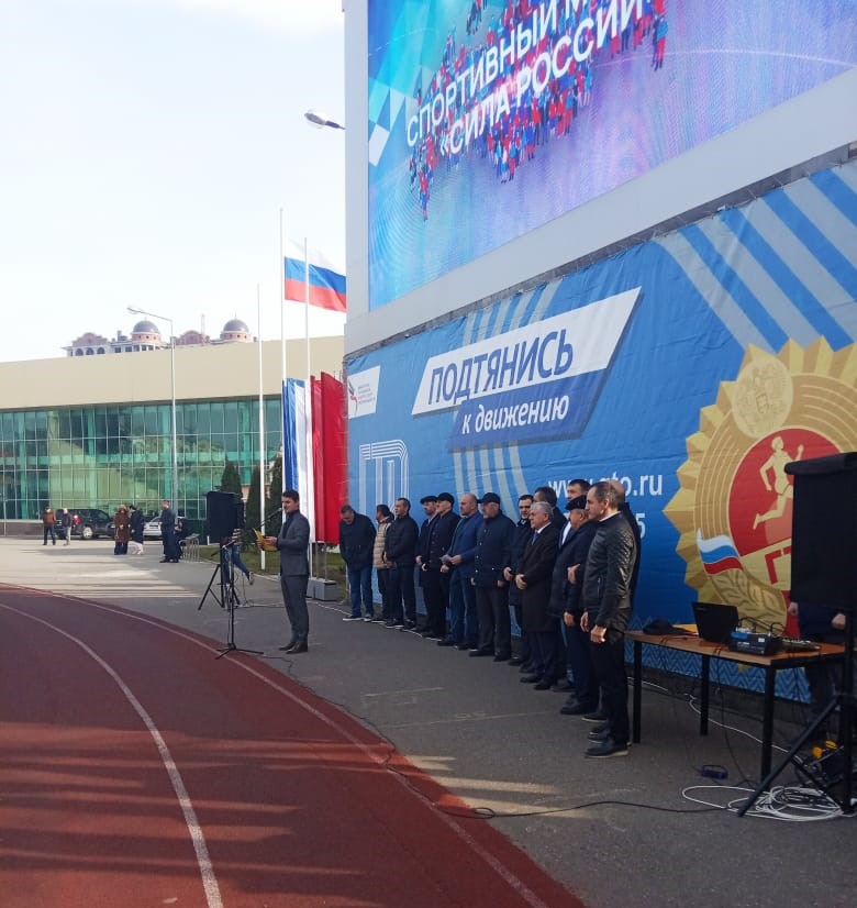 Забегом стартовал марафон «Сила России» в Дагестане