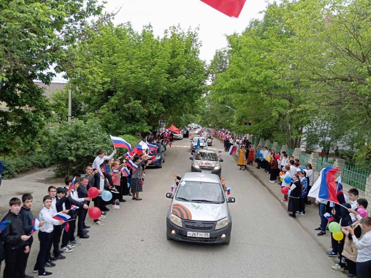 Автопробегами ознаменовали досаафовцы День Победы