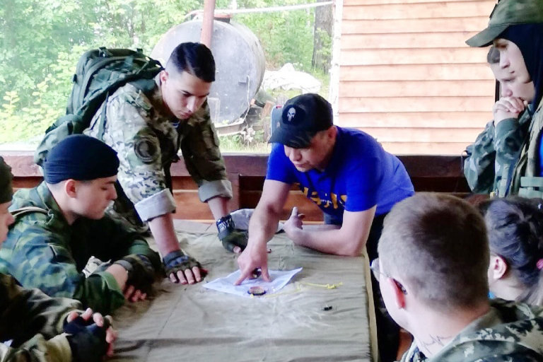 Комбинированная военно-спортивная эстафета