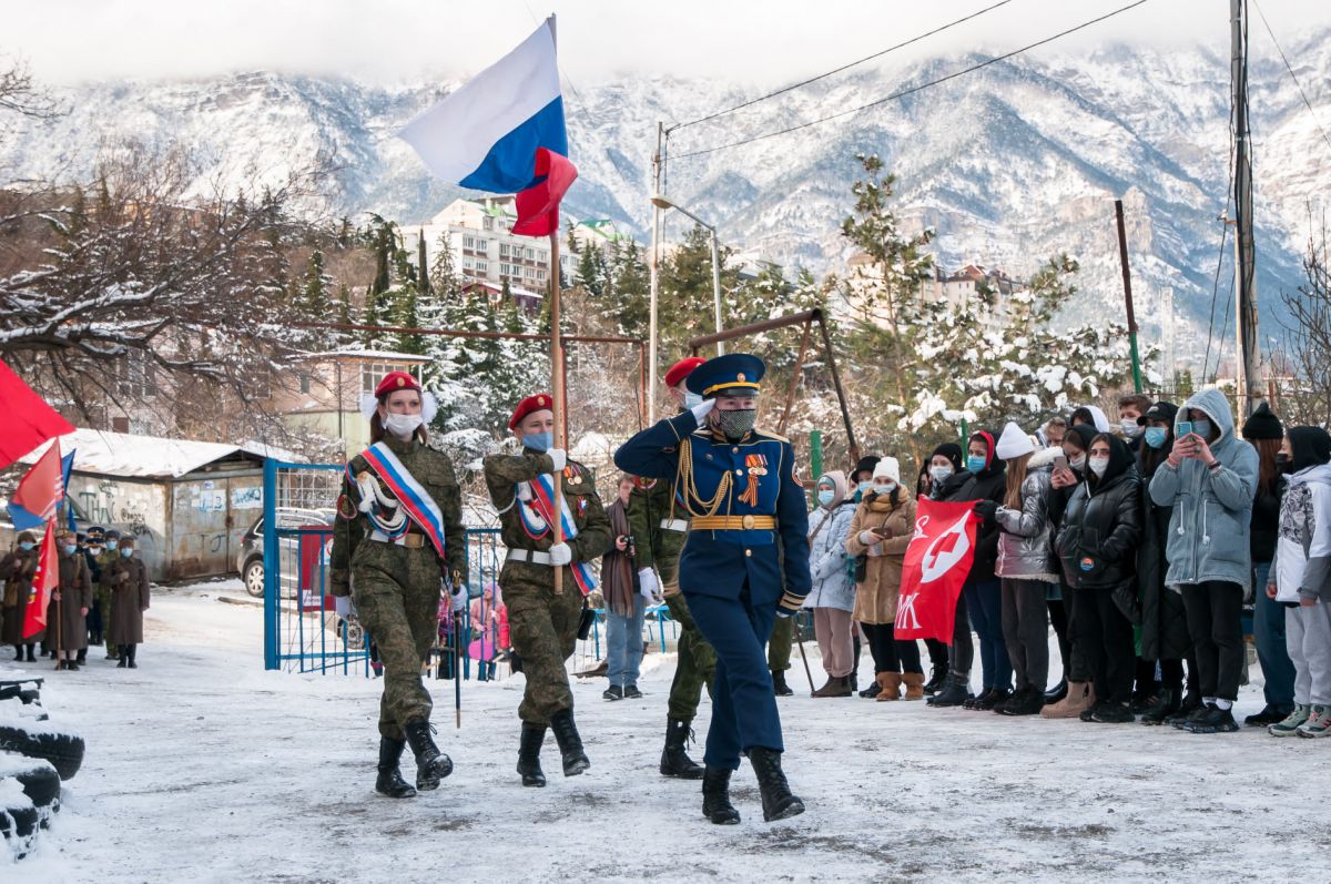 Праздник ДОСААФ в Ялте