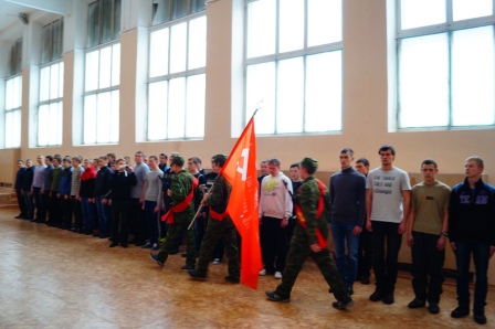 Эстафета «Знамя Победы» добралась до Сыктывкарской ОТШ ДОСААФ