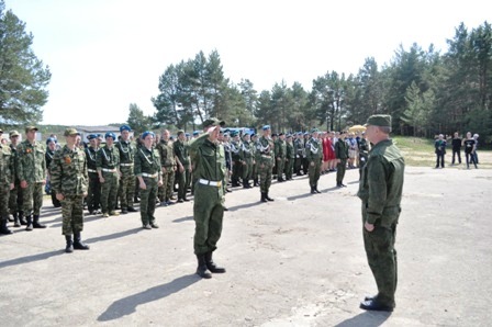В Калужской области прошли военно-спортивные игры