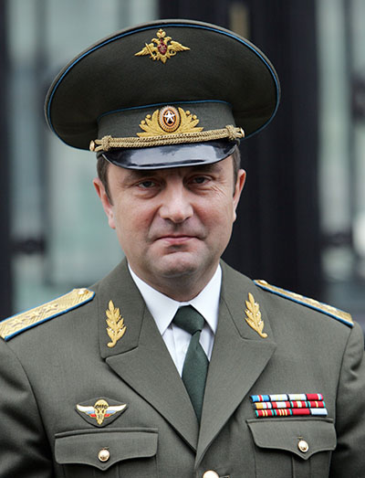 Председатель ДОСААФ России приветствует участников байк-шоу «Кузница Победы»