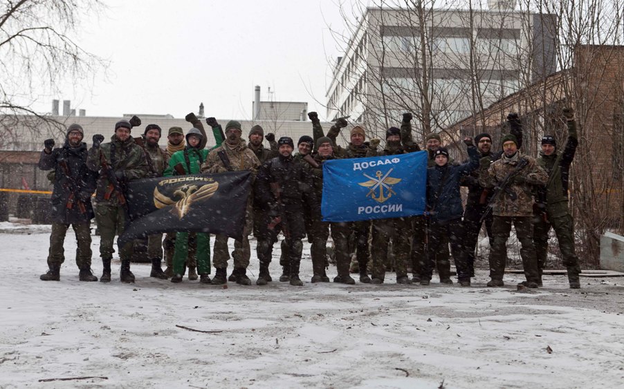 Военно-спортивная лига ДОСААФ провела третий тренинг ; Тактика. Город;