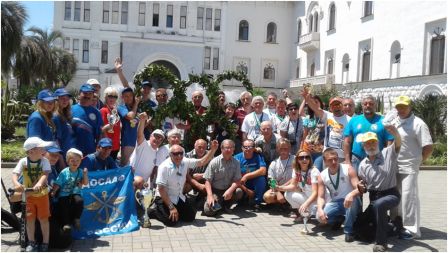 Ветераны отечественного парашютизма и молодые спортсмены собрались в Абхазии