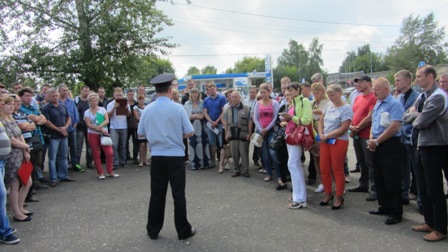 Показательное занятие для руководителей автошкол