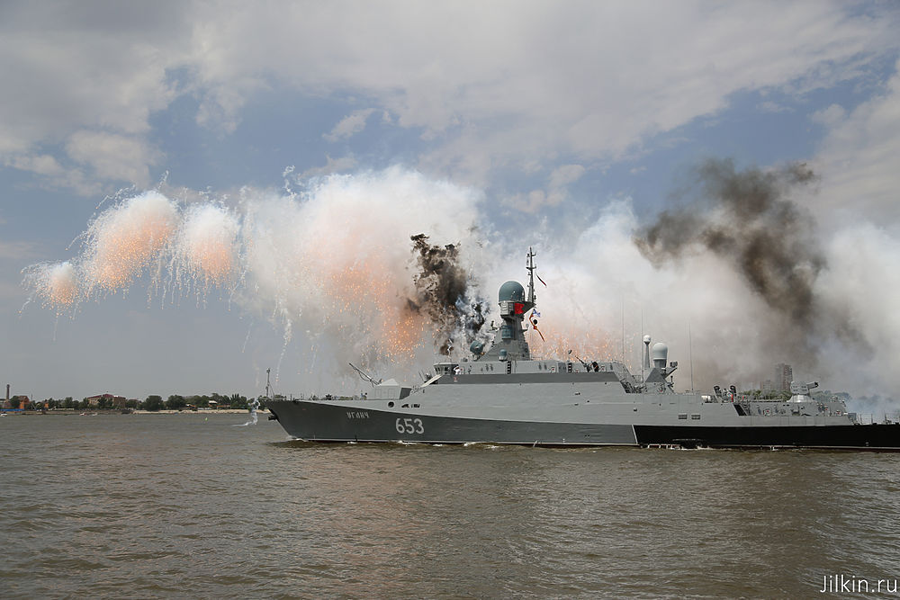 День Военно-морского флота России отпраздновали в Астрахани