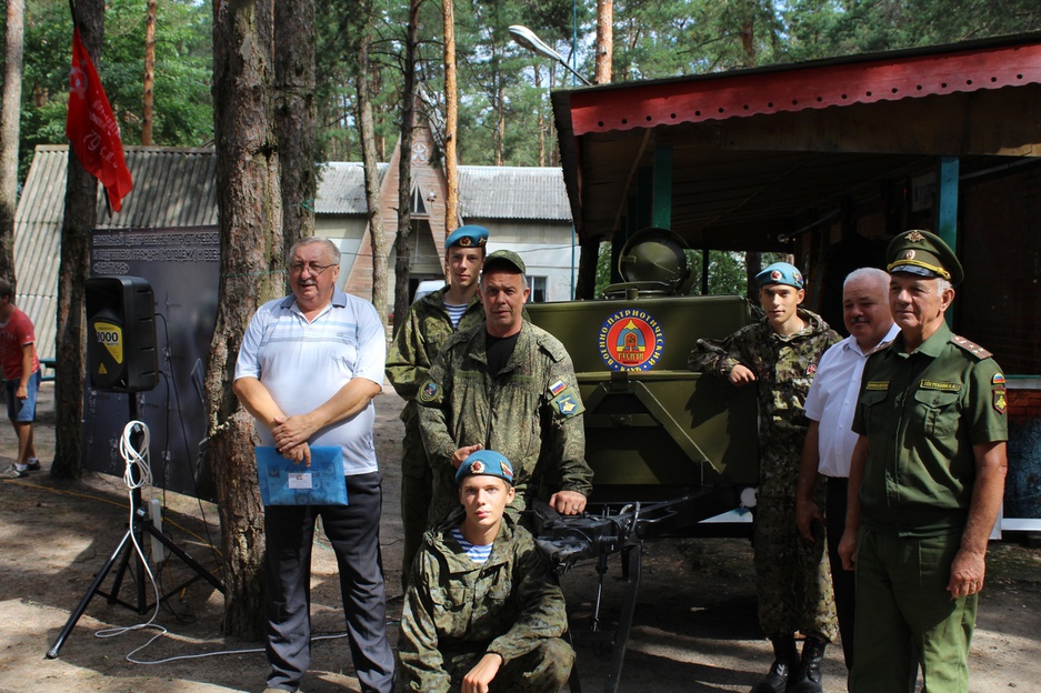 На Белгородчине открыт лагерь героико-патриотической экспедиции памяти Героя Советского Союза Михаила Шумилова