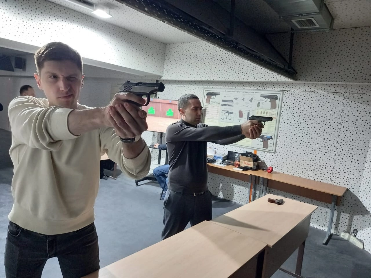 Первенство Республики Татарстан по стрельбе из лазерного пистолета в тире ДОСААФ России