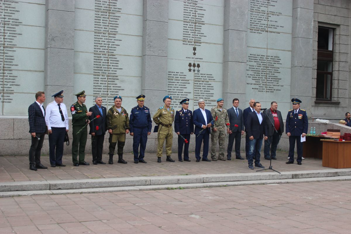 День ВДВ отметили в Иркутске