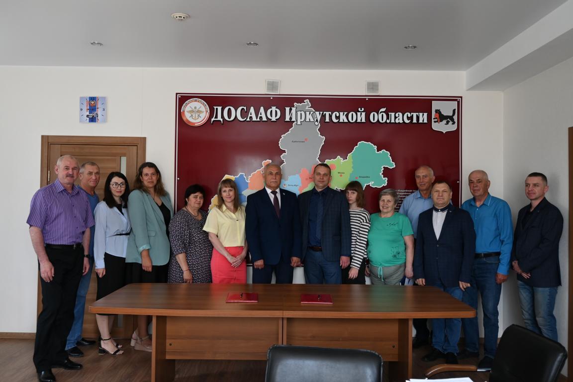 ДОСААФ Приангарья  и Карелии заключили соглашение