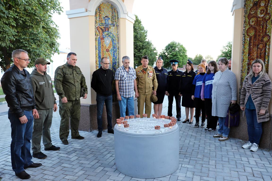 Досаафовцы участвовали в акциях «Свеча памяти»
