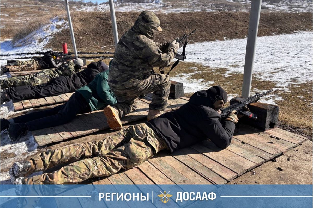 Ставропольский край: занятия НВП на гарнизонном полигоне