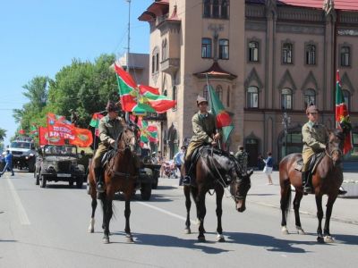 «Марш славы» в честь защитников границы