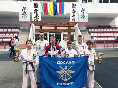 Из Белоруссии юные досаафовские каратисты вернулись с медалями