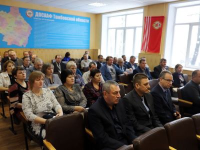 Марина Почечуева избрана председателем ДОСААФ Тамбовщины