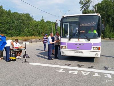 В Пензе состязались водители автобуса